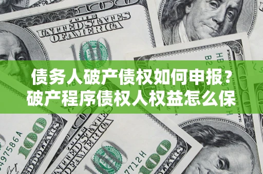 济南债务人破产债权如何申报？破产程序债权人权益怎么保障？