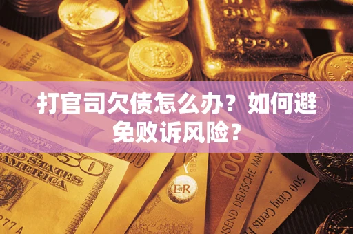 济南打官司欠债怎么办？如何避免败诉风险？