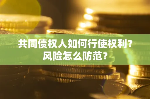 济南共同债权人如何行使权利？风险怎么防范？