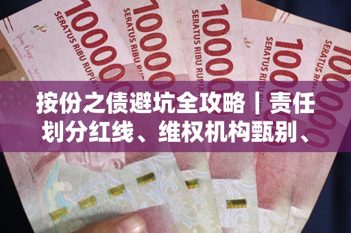 济南按份之债避坑全攻略｜责任划分红线、维权机构甄别、纠纷处理全流程拆解