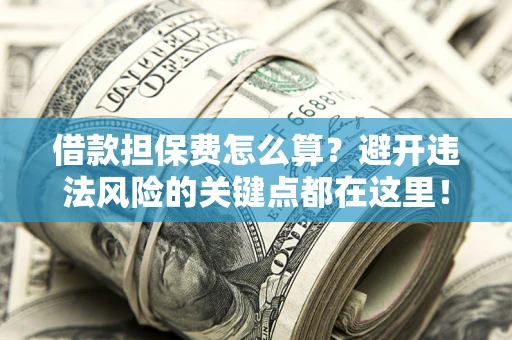 济南借款担保费怎么算？避开违法风险的关键点都在这里！