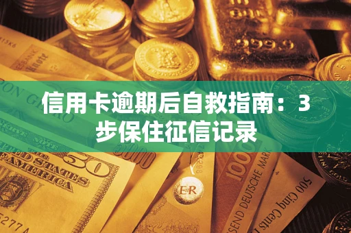 济南信用卡逾期后自救指南：3步保住征信记录